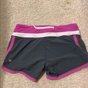 Lulu Lemon Speedway Shorts